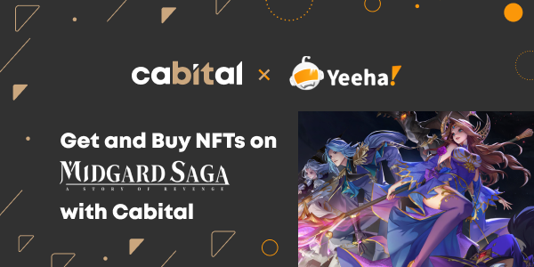 GameFi platform Yeeha Games Integrates Cabital Connect To Enable Fiat On-And-Off Ramp For Players